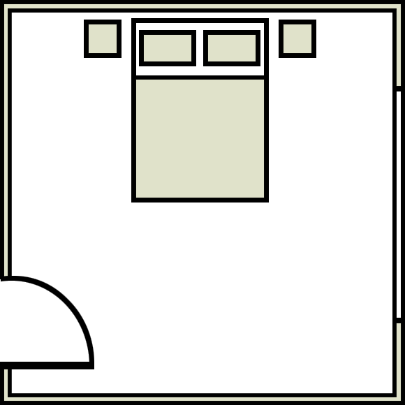 plattegrond-slaapkamer